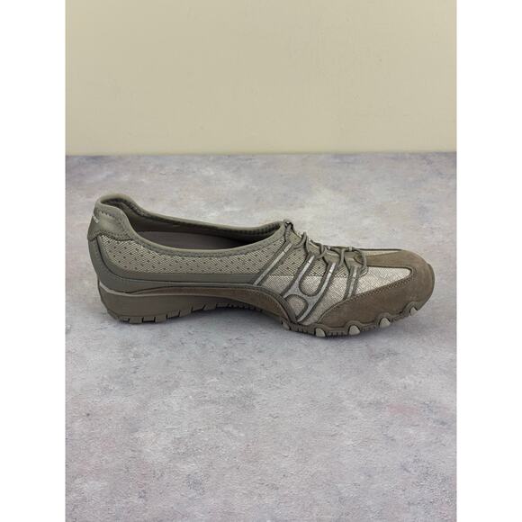 Skechers Women's Sassies Sprints 21244 Tan Casual Shoes Sneakers Size 11 - Picture 9 of 11